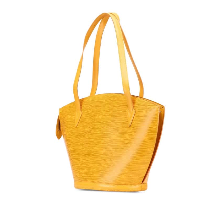 Louis Vuitton Epi Saint Jacques PM Long Strap Yellow Leather Good condition - Back View