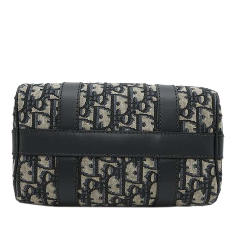 Dior Oblique Canvas Groove 20 Blue Canvas Good condition - Inside View