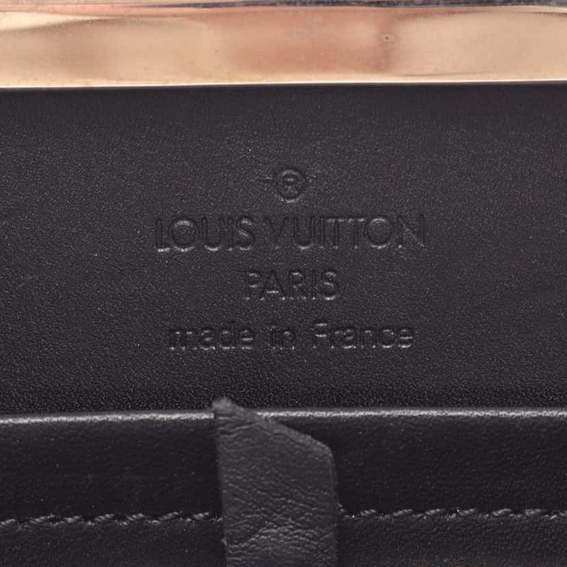 Louis Vuitton Monogram Satin Ange PM Black Satin Good condition - Model View