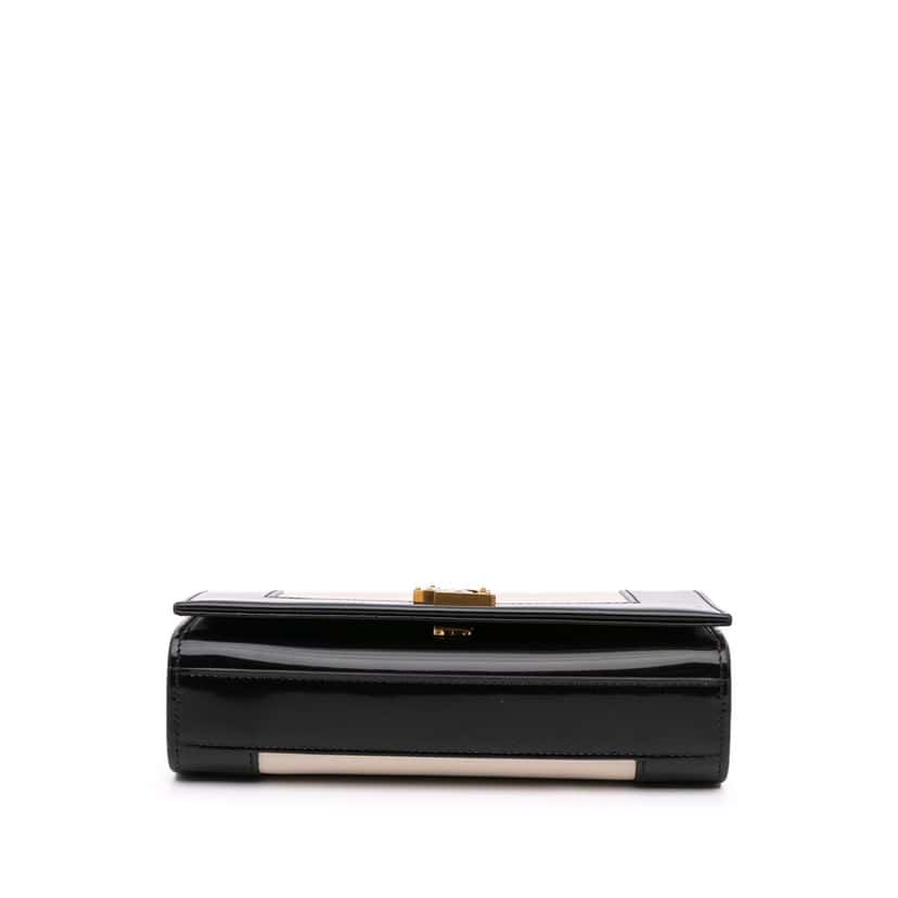 Saint Laurent Small Nappa Kate Shoulder Bag White Leather Good condition - Inside View