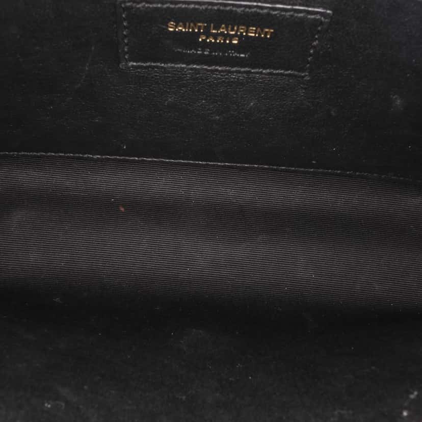 Saint Laurent Small Nappa Kate Shoulder Bag White Leather Good condition - Model View
