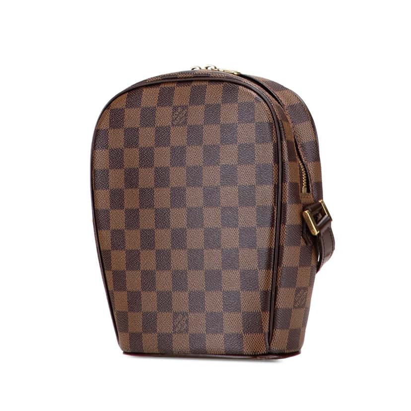 Louis Vuitton Damier Ebene Ipanema PM Brown Canvas Good condition - Back View