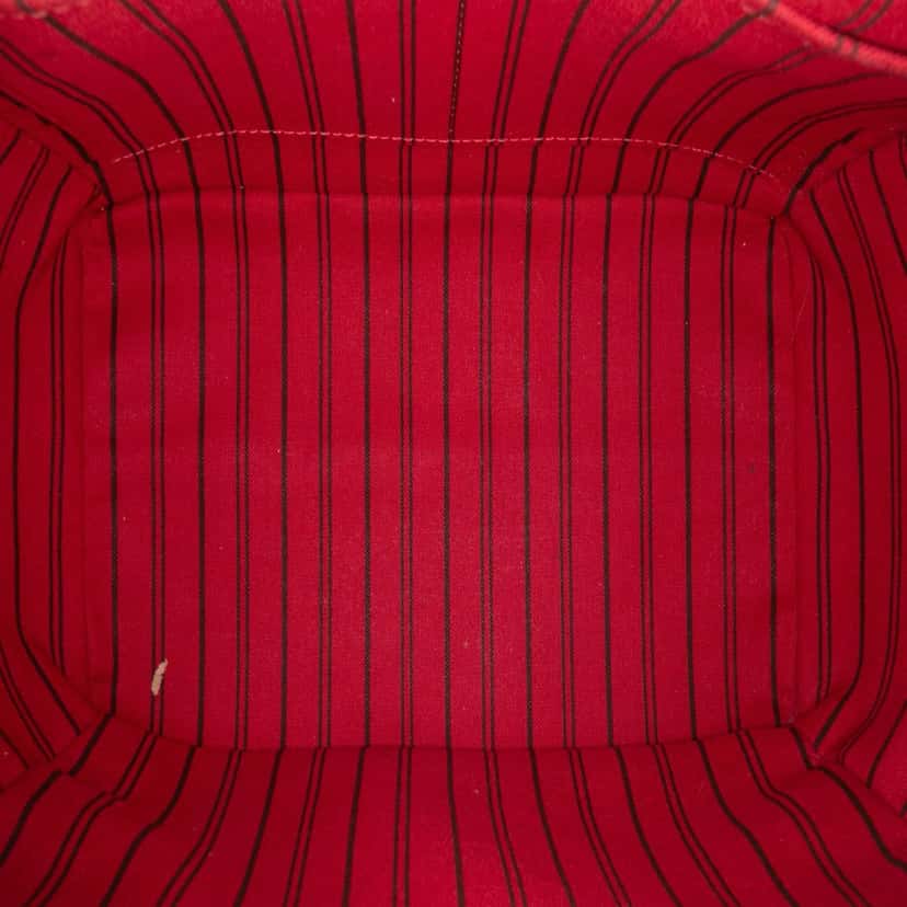 Louis Vuitton Monogram Empreinte Speedy Bandouliere 25 Red Leather Good condition - Model View
