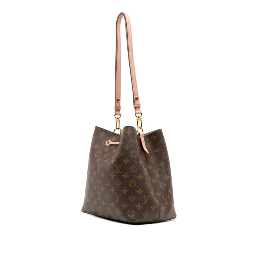 Louis Vuitton Monogram Neonoe MM Brown Canvas Good condition - Back View