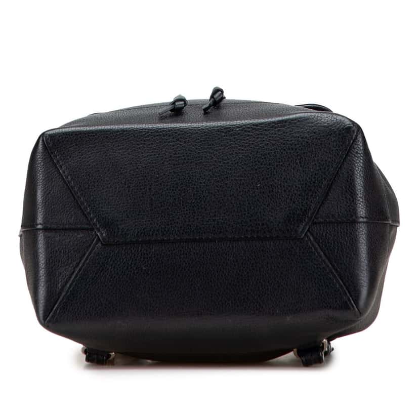 Louis Vuitton Taurillon Lockme Backpack Black Leather Good condition - Inside View