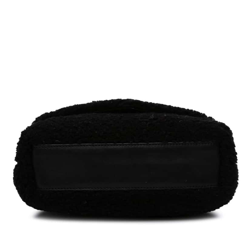 Saint Laurent Toy Shearling Loulou Crossbody Black Good condition - Inside View