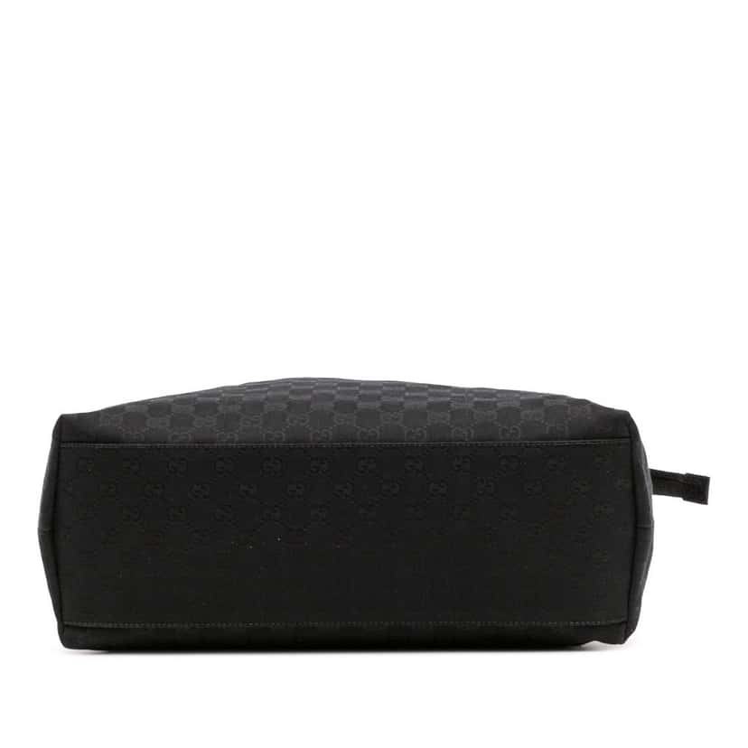 Gucci GG Canvas Web Tote Black Canvas Good condition - Inside View