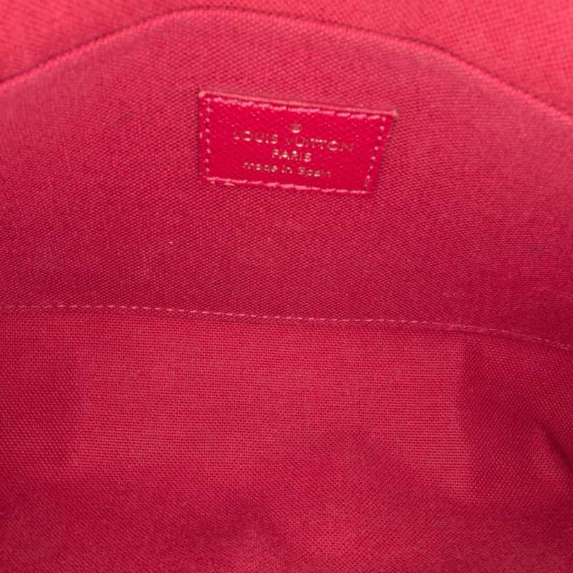 Louis Vuitton Monogram Pochette Felicie Brown Canvas Good condition - Model View