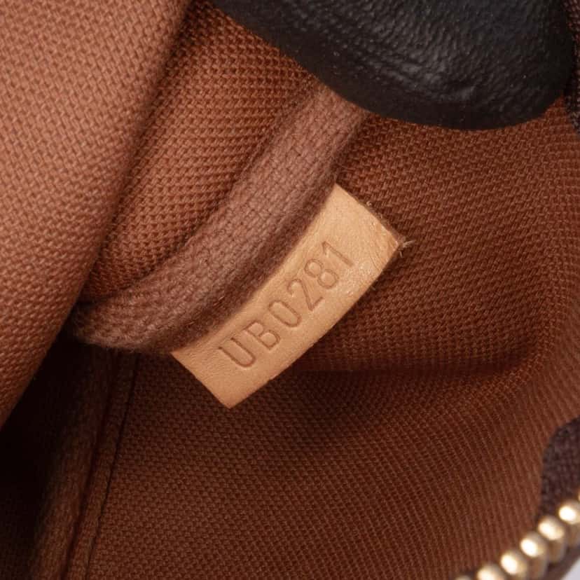 Louis Vuitton Monogram Mini Pochette Accessoires Brown Canvas Good condition - Box View