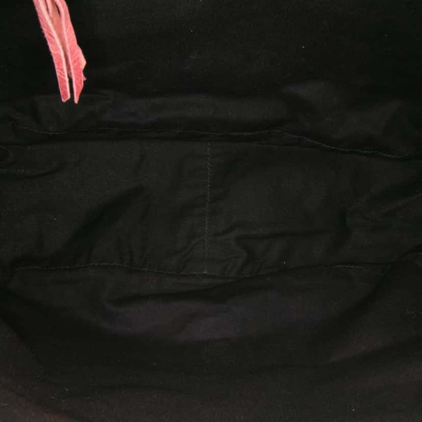 Balenciaga Lambskin Motocross Classic Folk Messenger Bag Pink Leather Good condition - Model View