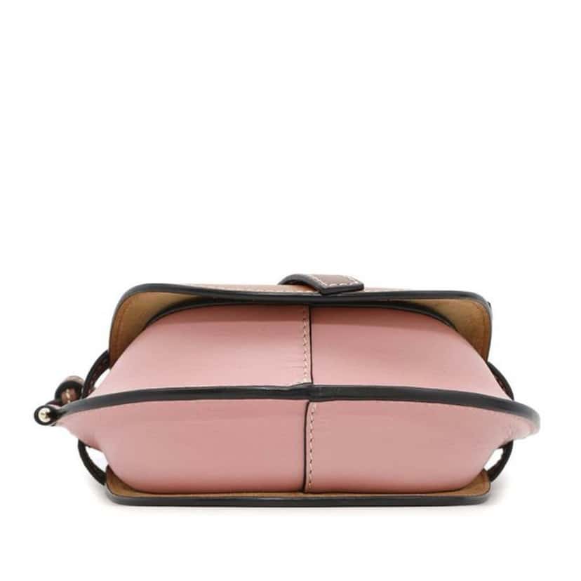Loewe Mini Tricolor Leather Gate Crossbody Brown Leather Good condition - Inside View