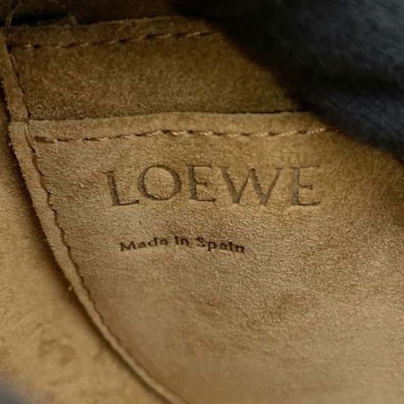 Loewe Mini Tricolor Leather Gate Crossbody Brown Leather Good condition - Box View