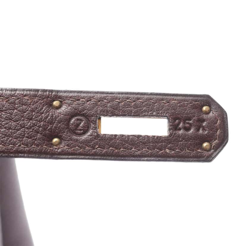 Hermès Ardennes Birkin Retourne 35 Brown Leather Good condition - Box View