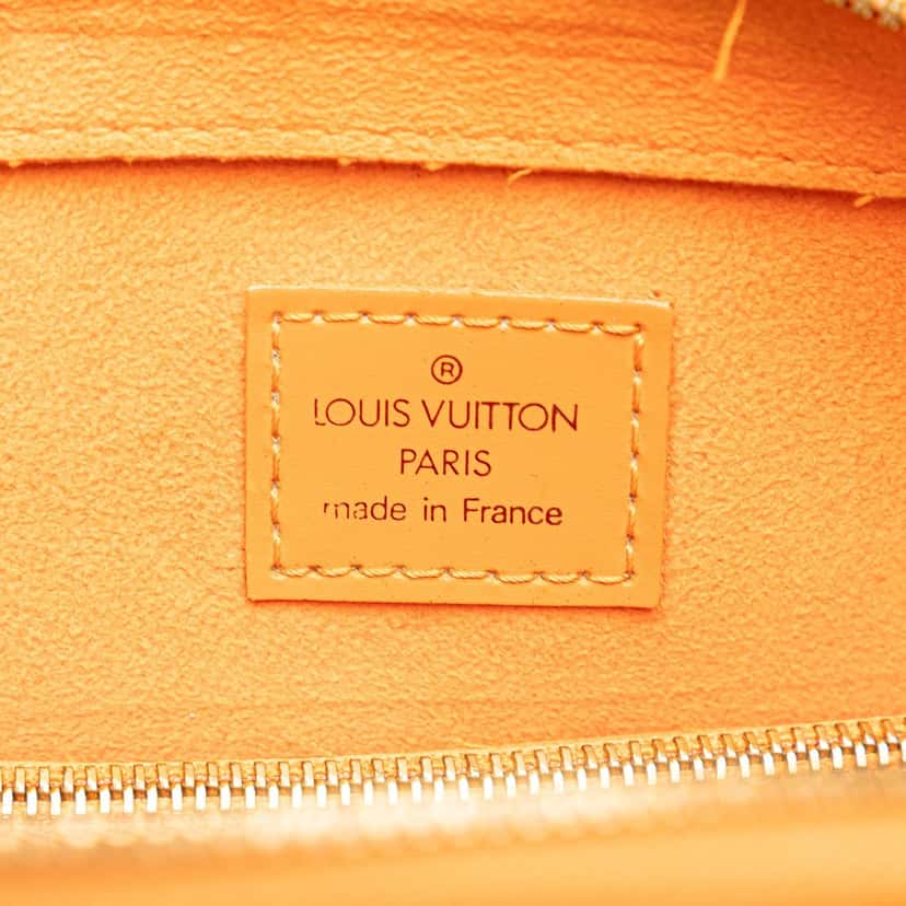 Louis Vuitton Epi Pont Neuf Orange Leather Fair condition - Box View