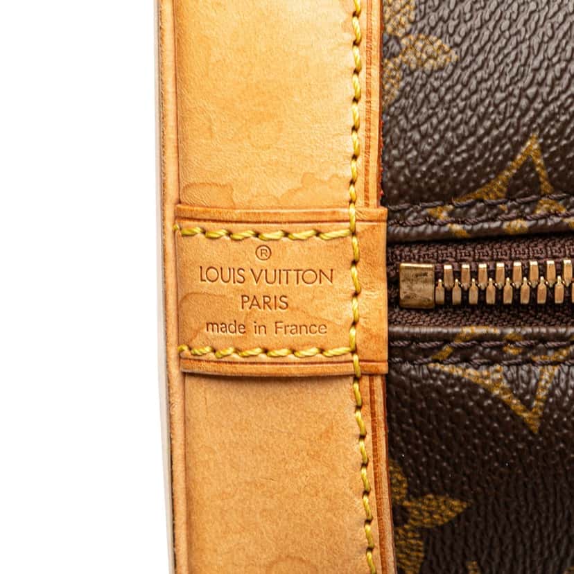 Louis Vuitton Monogram Alma PM Brown Canvas Good condition - Box View