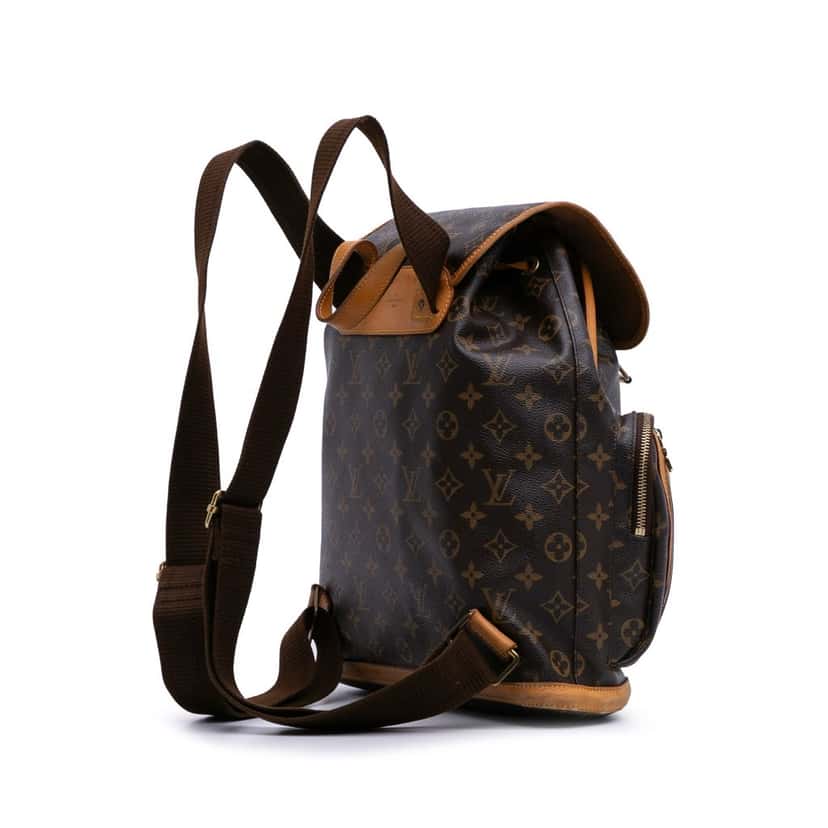 Louis Vuitton Monogram Sac a Dos Bosphore Brown Canvas Good condition - Back View