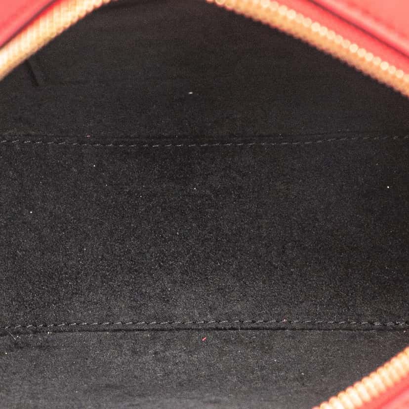 Louis Vuitton Monogram Vernis Boite Chapeau Souple MM Red Leather Good condition - Model View