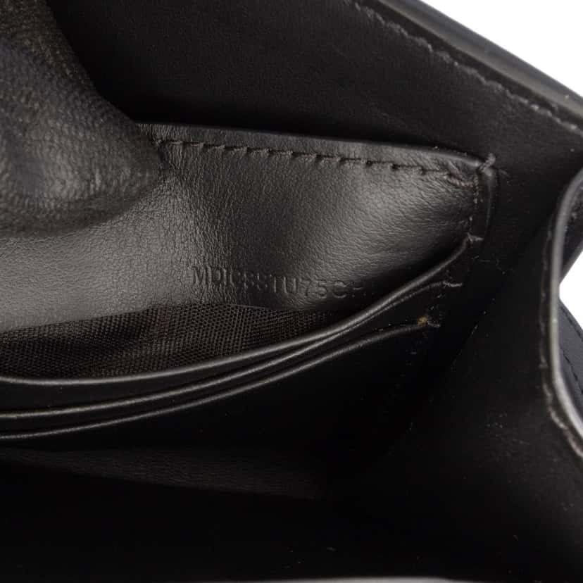 Burberry House Check Coated Canvas Wallet on Strap Brown Canvas Good condition - Box View