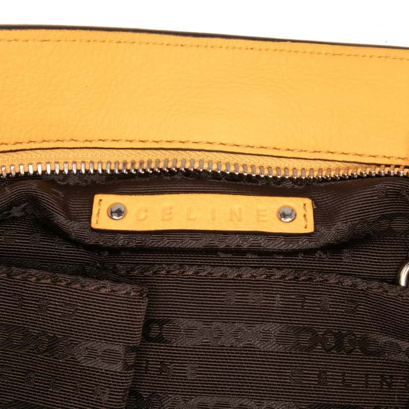 Celine Leather Bittersweet Hobo Yellow Leather Very good condition - Box View