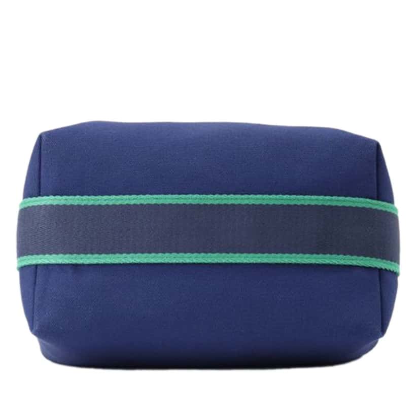 Hermès Small Toile Bride A Brac Case Blue Canvas Good condition - Inside View