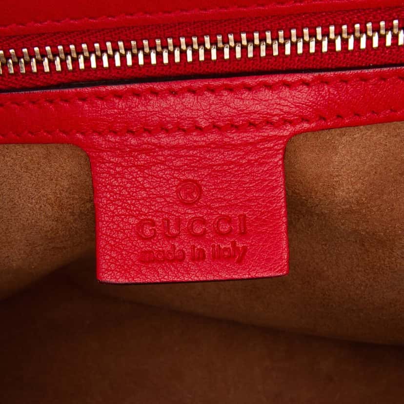Gucci Medium Bicolor Leather Padlock Shoulder Bag Pink Leather Good condition - Box View