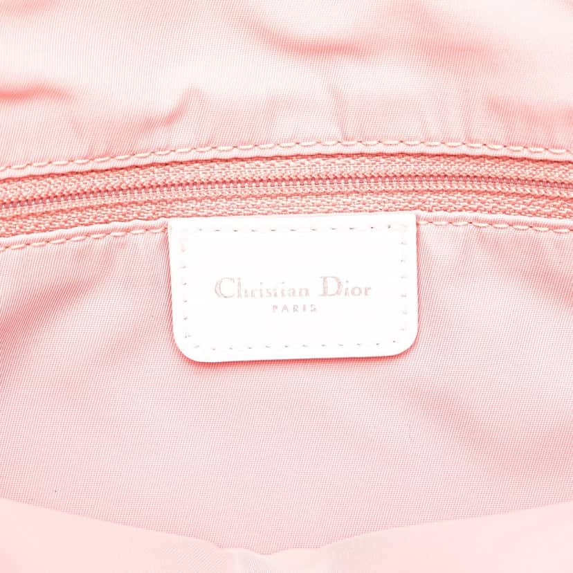 Dior Diorissimo Trotter Canvas Tote Pink Canvas Good condition - Box View