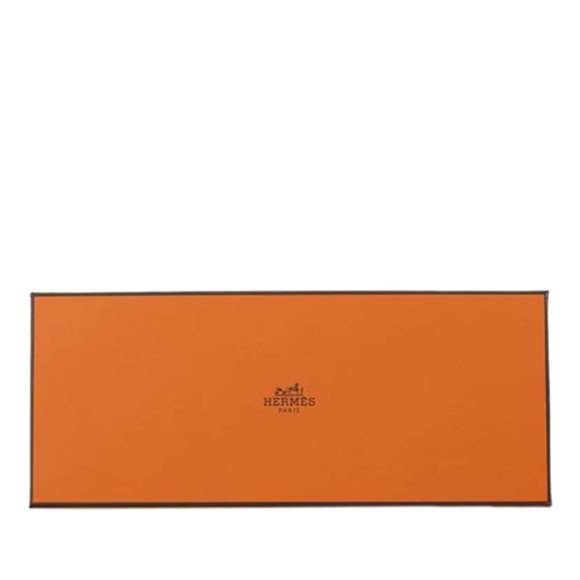 Hermès Gavroche Chevaloscope Neon Pointille Silk Scarf Yellow Silk Good condition - Box View