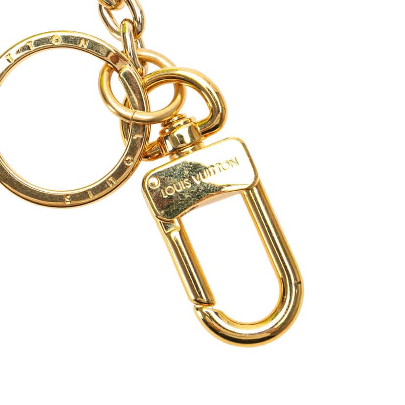 Louis Vuitton LV Set And Match Pouch Key Ring Bag Charm Yellow Canvas Good condition - Box View