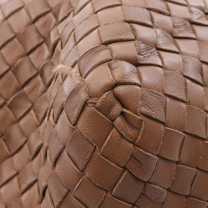 Bottega Veneta Large Nappa Intrecciato Cesta Tote Brown Leather Good condition - Box View