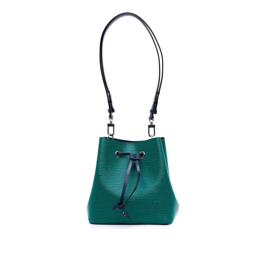 Louis Vuitton Epi Bicolor Neonoe BB Green Leather Good condition - Front View