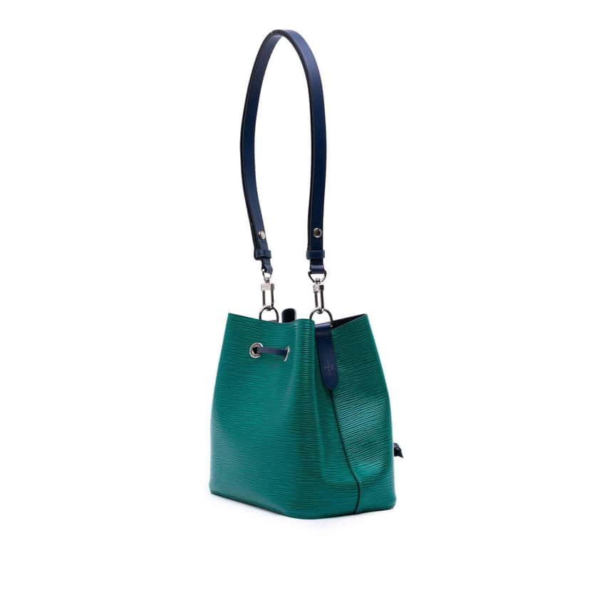 Louis Vuitton Epi Bicolor Neonoe BB Green Leather Good condition - Back View