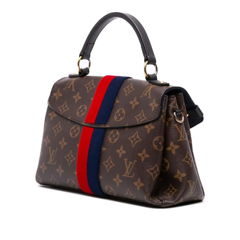 Louis Vuitton Monogram Georges BB Brown Canvas Good condition - Back View