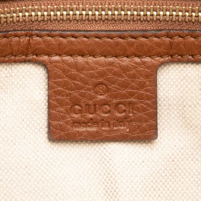 Gucci Large GG Canvas Bella Tote Brown Canvas Good condition - Box View