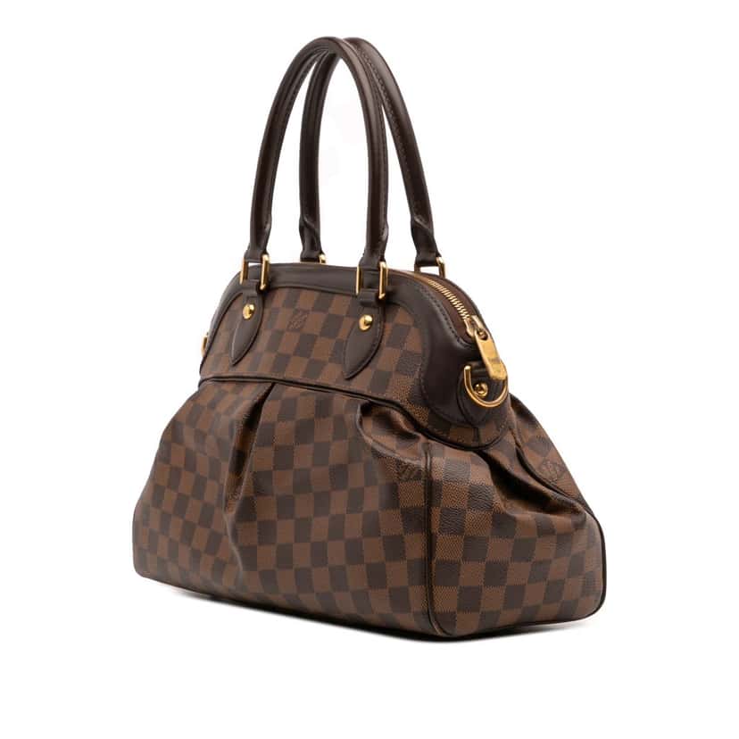 Louis Vuitton Damier Ebene Trevi PM Brown Canvas Good condition - Back View