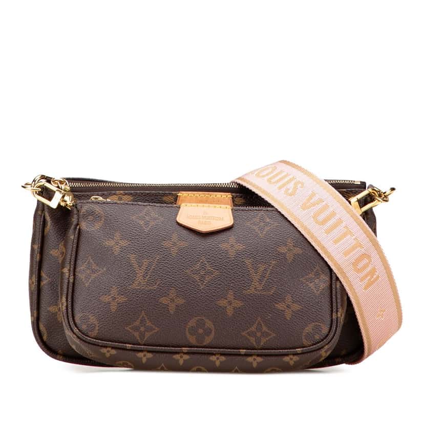 Louis Vuitton Monogram Multi Pochette Accessoires Brown Canvas Good condition - Front View