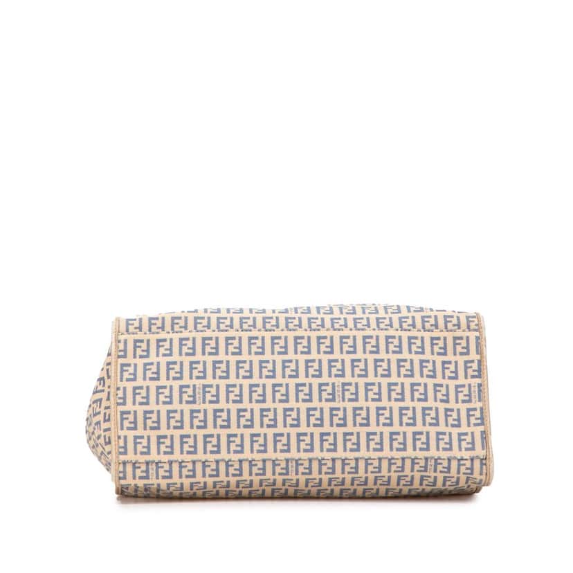 Fendi Zucchino Canvas Tote Brown Canvas Good condition - Inside View