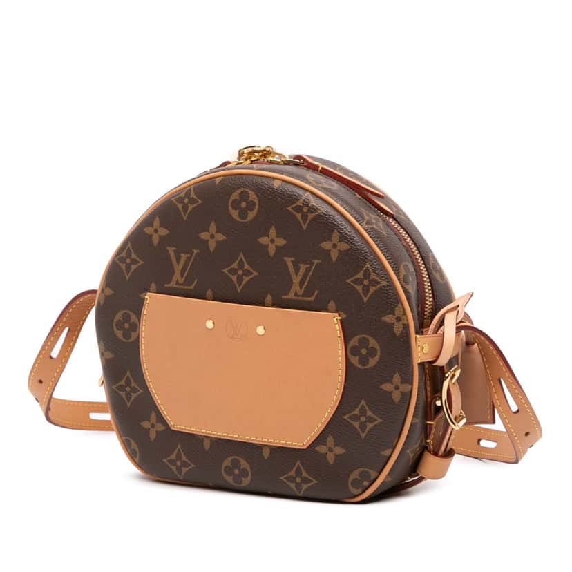 Louis Vuitton Monogram Boite Chapeaux Souple MM Brown Canvas Good condition - Back View