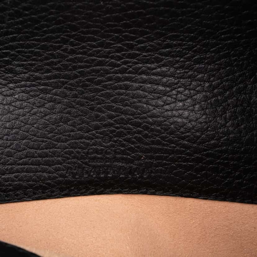 Gucci Mini Leather Dionysus Crossbody Black Leather Good condition - Box View