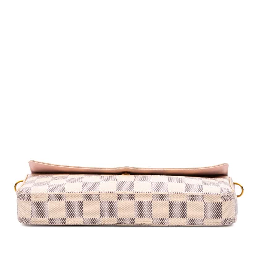 Louis Vuitton Damier Azur Pochette Felicie White Canvas Good condition - Inside View