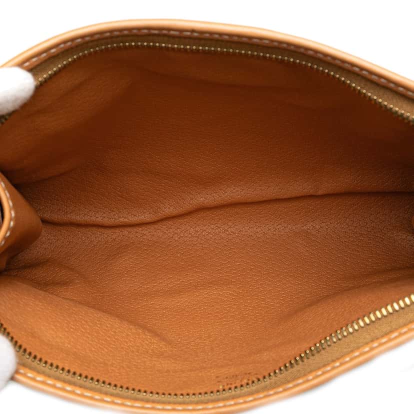 Celine Macadam Coated Canvas Clutch Brown Canvas Very good condition - Model View