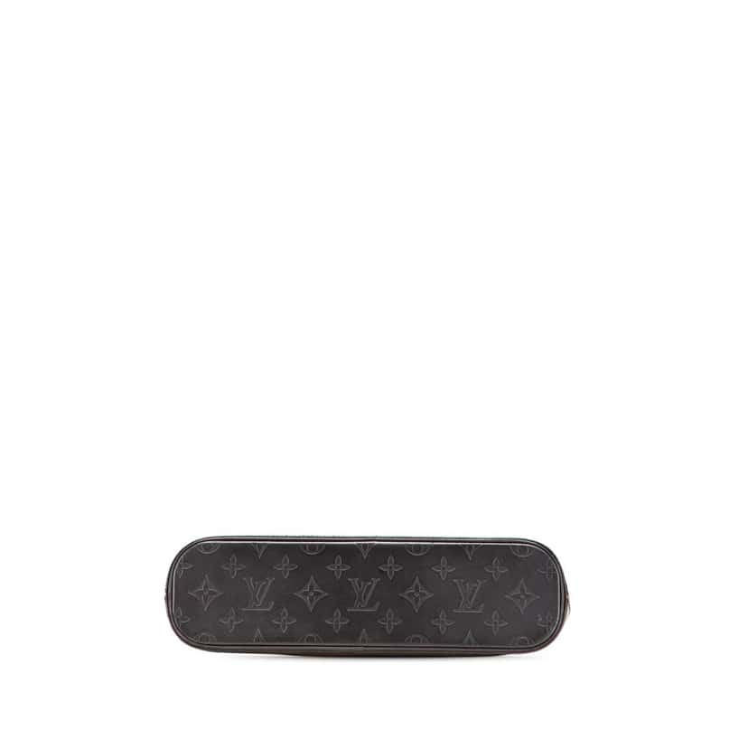 Louis Vuitton Monogram Mat Alston Grey Leather Good condition - Inside View