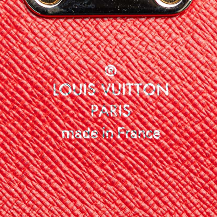 Louis Vuitton Monogram Tribal Mask Chain Wallet Brown Canvas Good condition - Box View