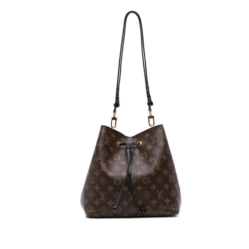 Louis Vuitton Monogram Neonoe MM Brown Canvas Fair condition - Front View