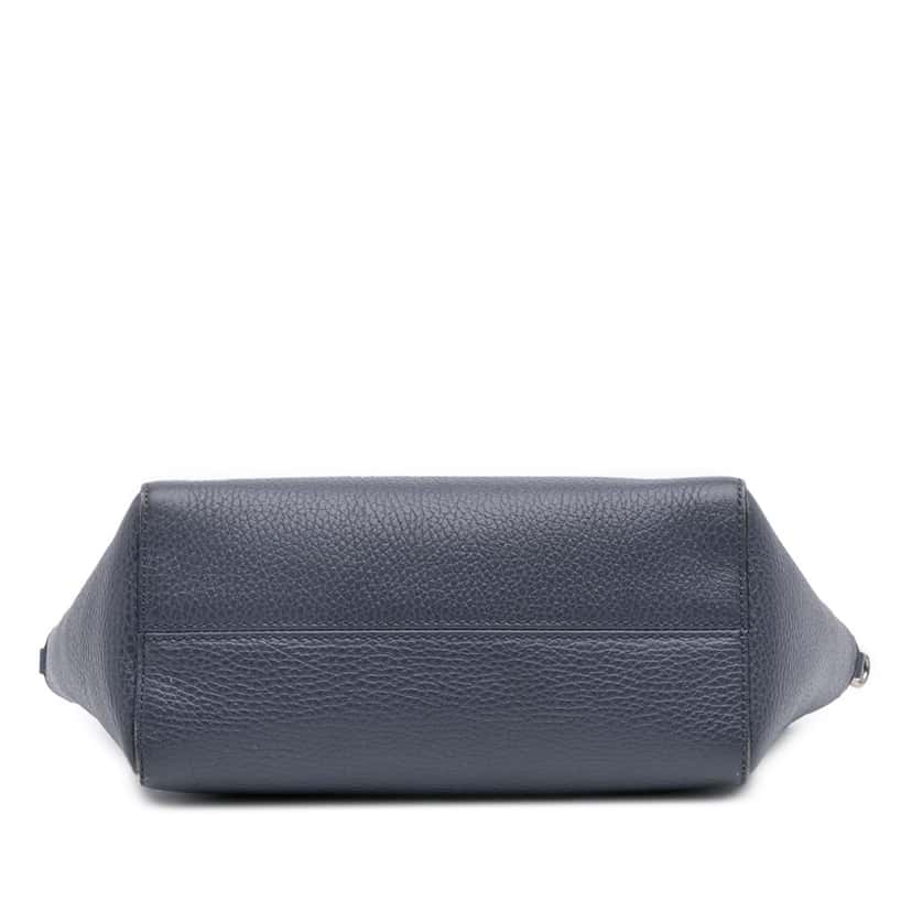 Gucci Mini Leather Swing Satchel Blue Leather Good condition - Inside View