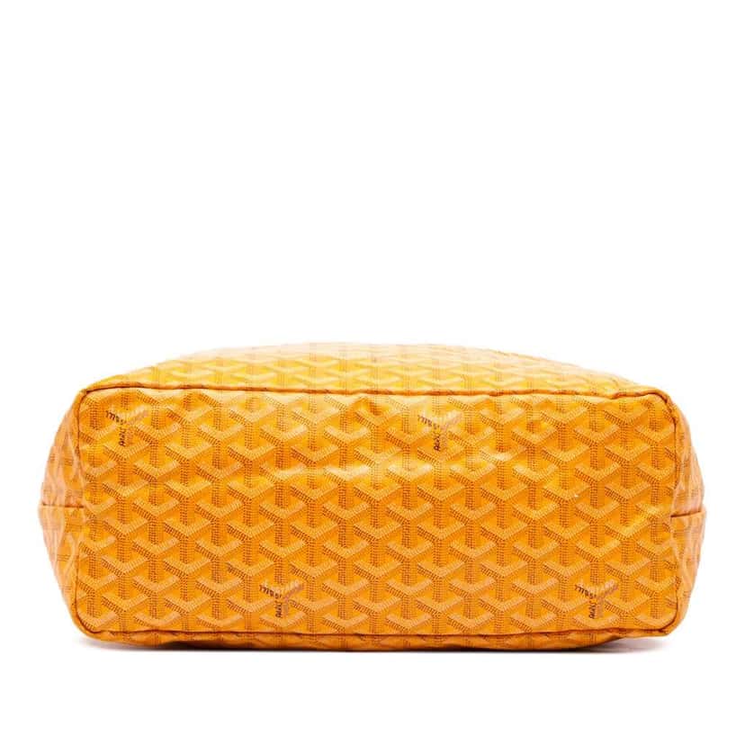 Goyard Goyardine Saint Louis PM Yellow Canvas Good condition - Inside View