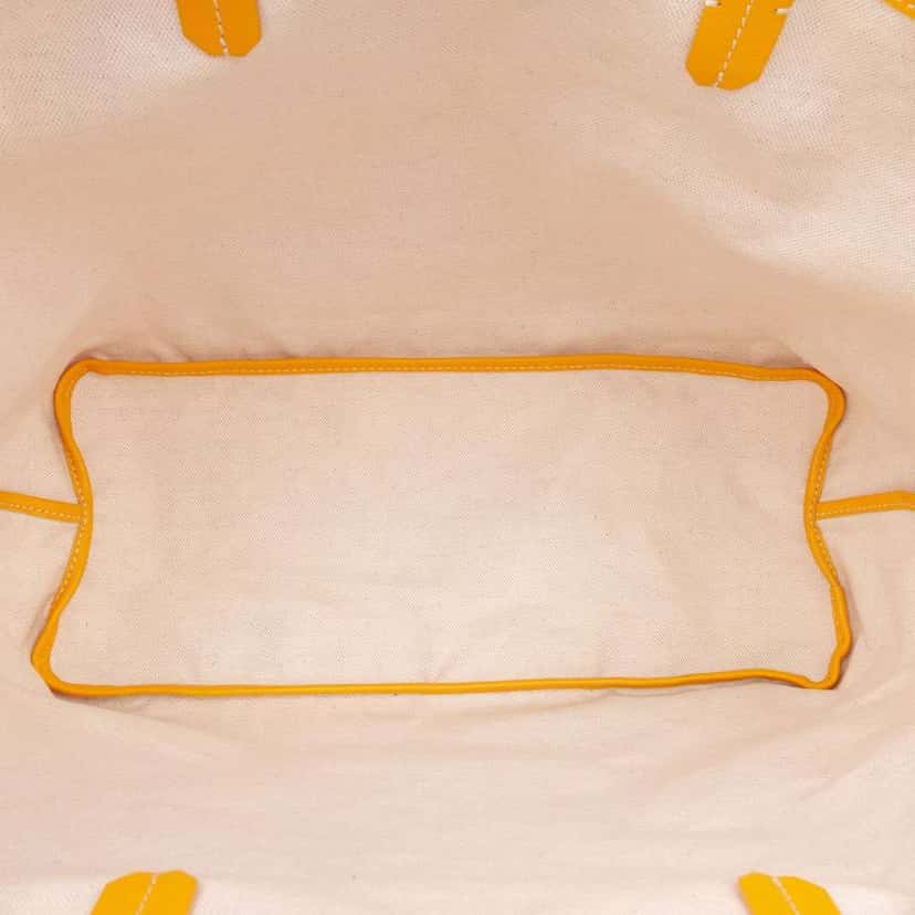 Goyard Goyardine Saint Louis PM Yellow Canvas Good condition - Model View
