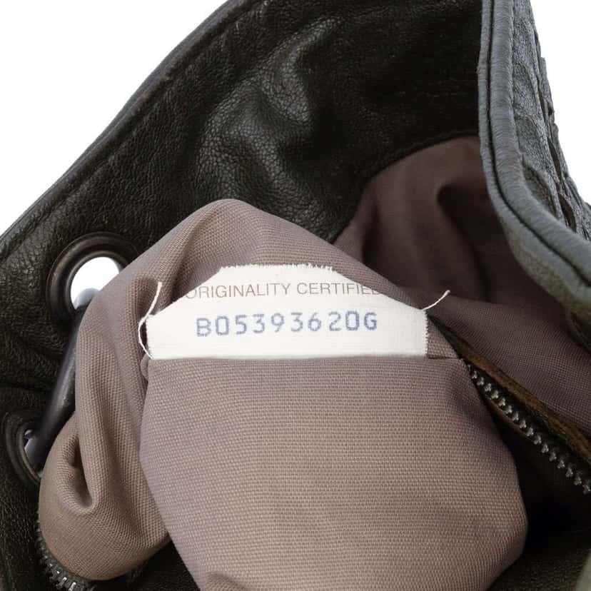 Bottega Veneta Nappa Intrecciato Crossbody Green Leather Good condition - Box View