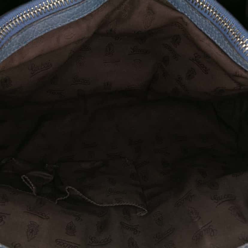 Gucci GG Canvas Bamboo Libeccio Tote Brown Canvas Good condition - Model View