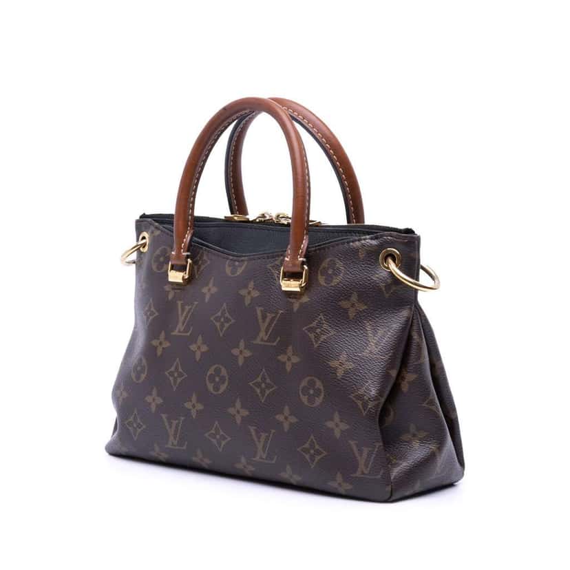 Louis Vuitton Monogram Pallas BB Brown Canvas Good condition - Back View
