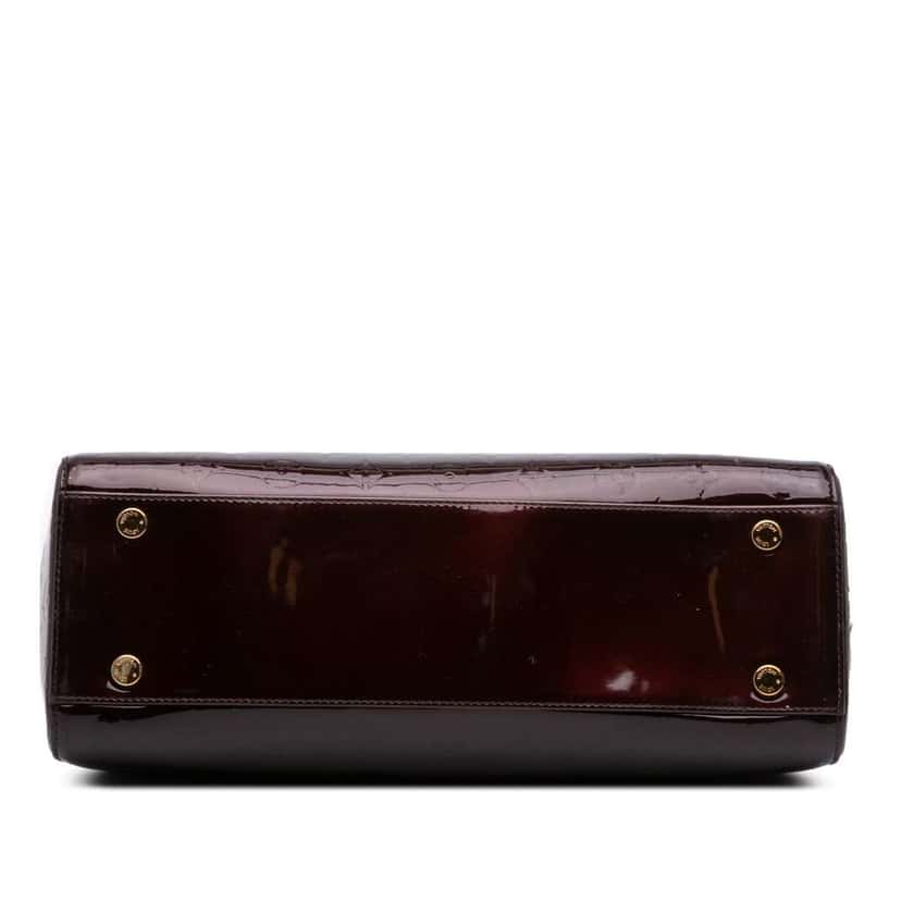 Louis Vuitton Monogram Vernis Brea GM Purple Leather Fair condition - Inside View